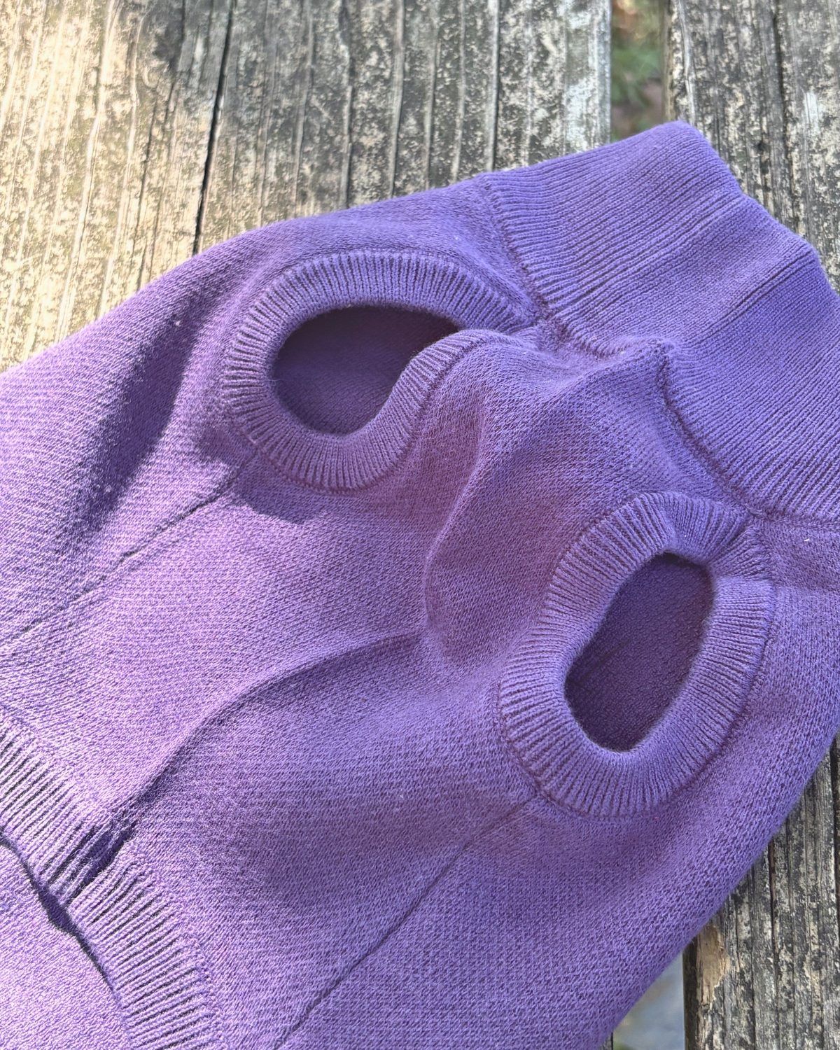 Product Image for Public Pups Preppy Dog Sweater — Clubhouse Purple