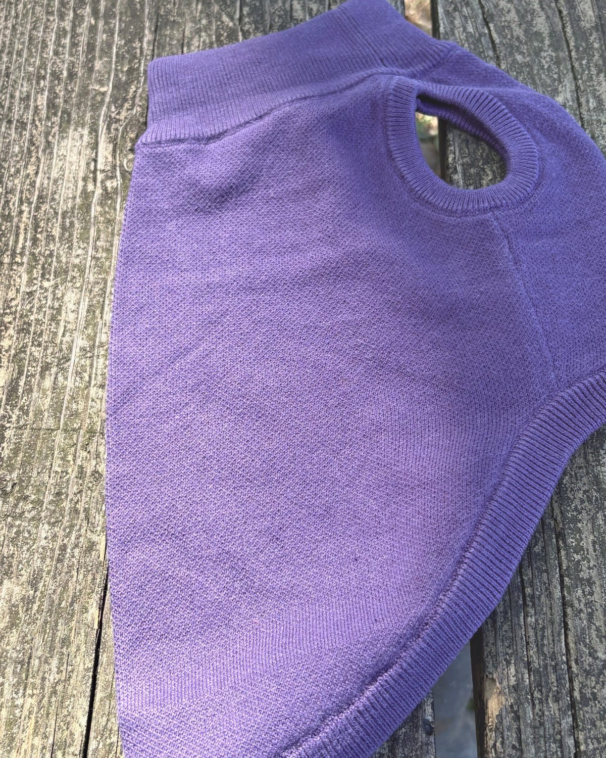 Product Image for Public Pups Preppy Dog Sweater — Clubhouse Purple