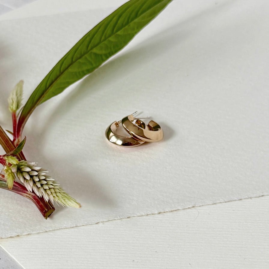 Product Image for GOLD LUNA HOOPS